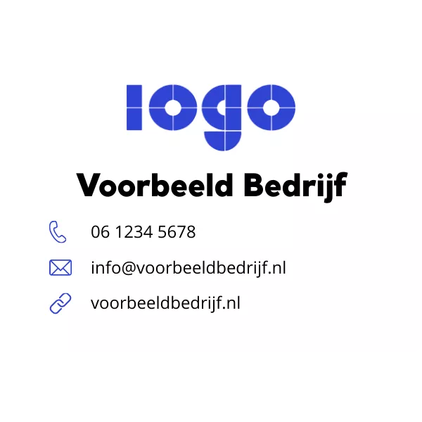 Voorbeeld emailhandtekening